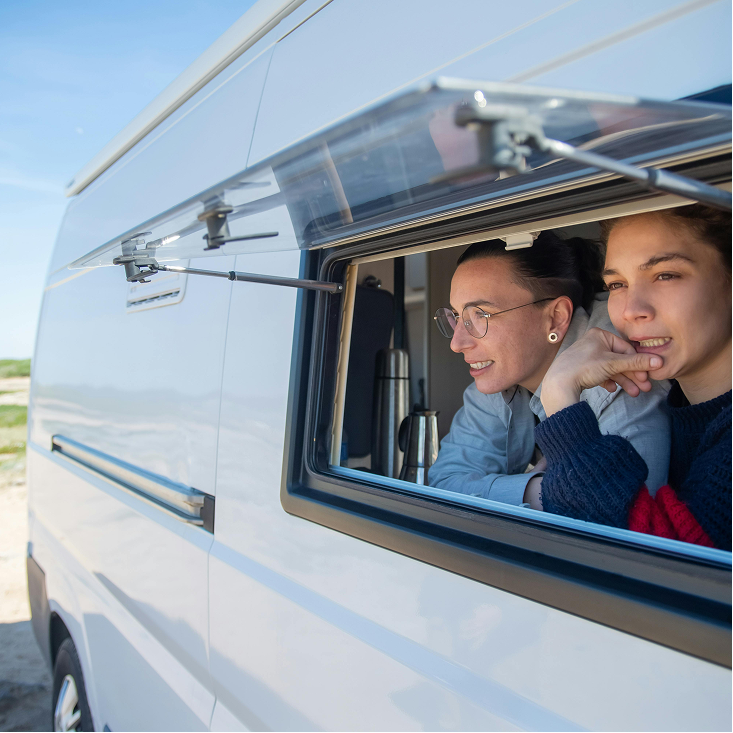 Family in RV