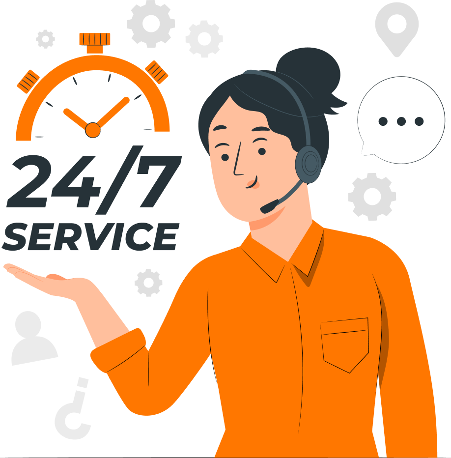 24/7 Service