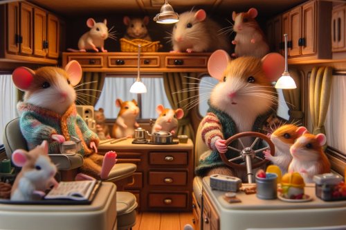 Pour éloigner les souris et rongeurs des véhicules récréatifs.
